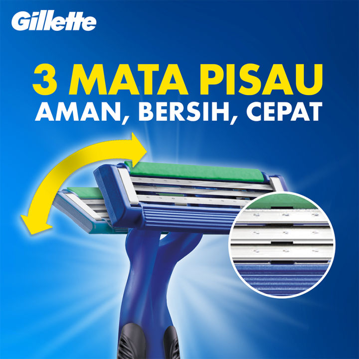 GILLETTE FLEXY BLUE 3 ORIGINAL