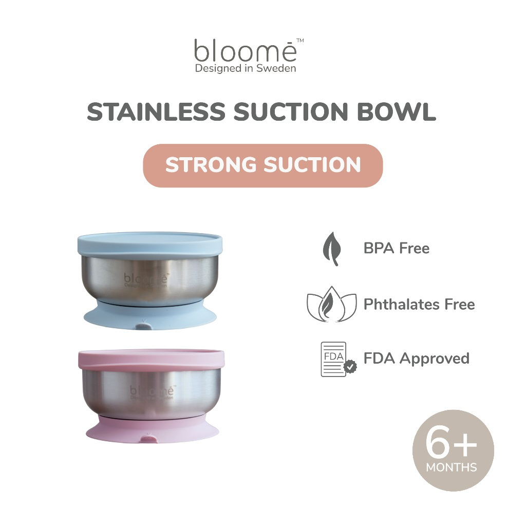 Bloome Stainless Suction Bowl