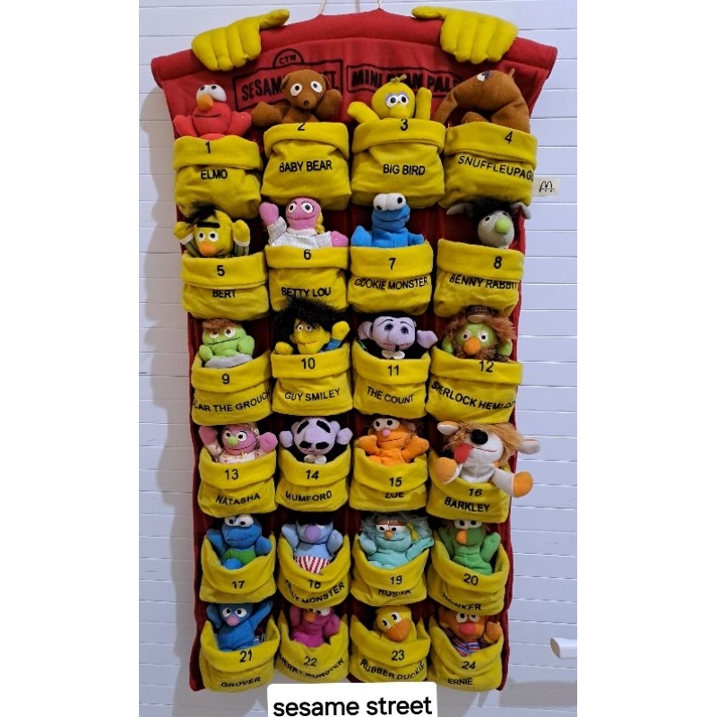 BONEKA SESAME STREET MCD