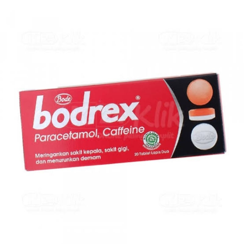 Bodrex 1 bos isi 20 tablet