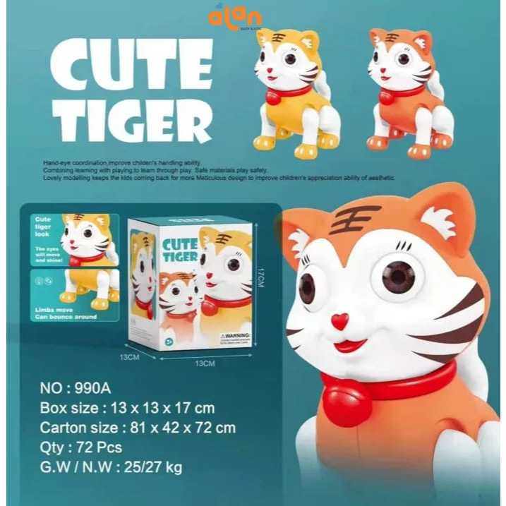 Cute Tiger (990A) - Mainan Anak