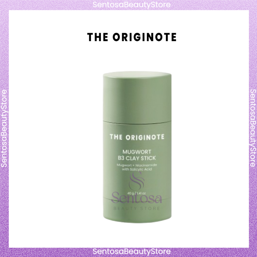 The Originote Mugwort B3 Clay Stick Mask