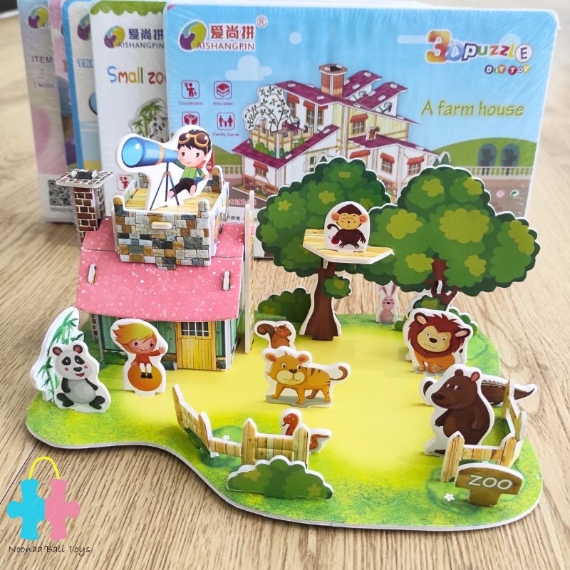 Puzzle 3D House