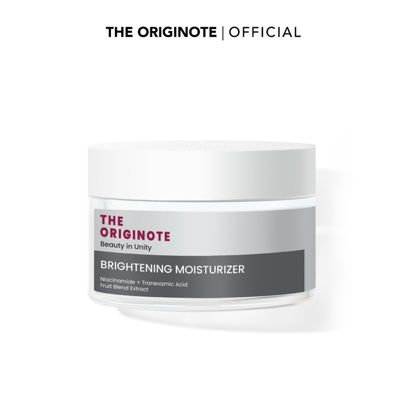The originote brightening moisturizer
