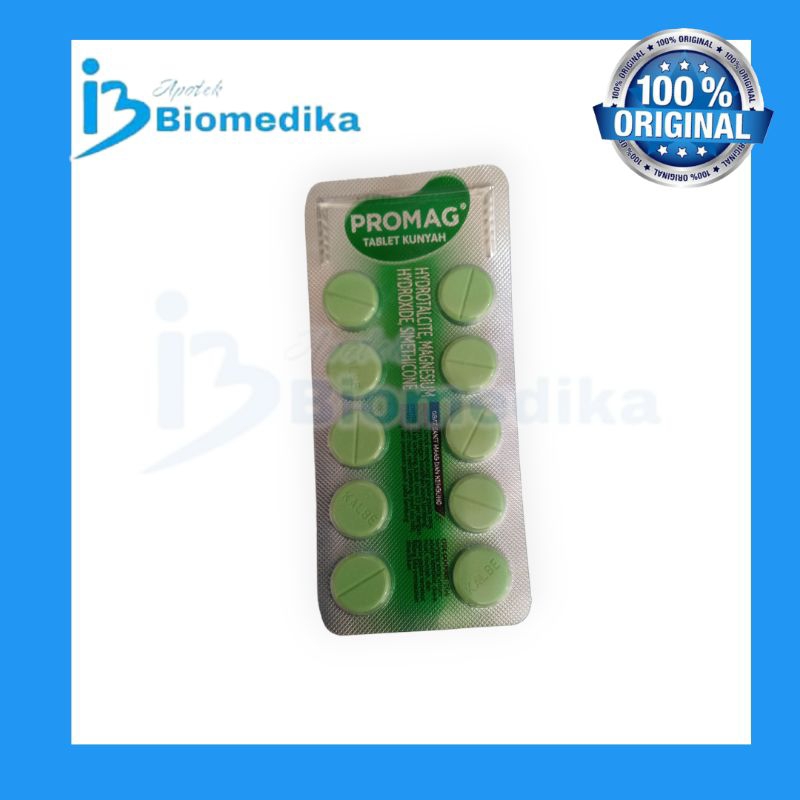 PROMAG 1STRIP 10TAB OBAT MAAG
