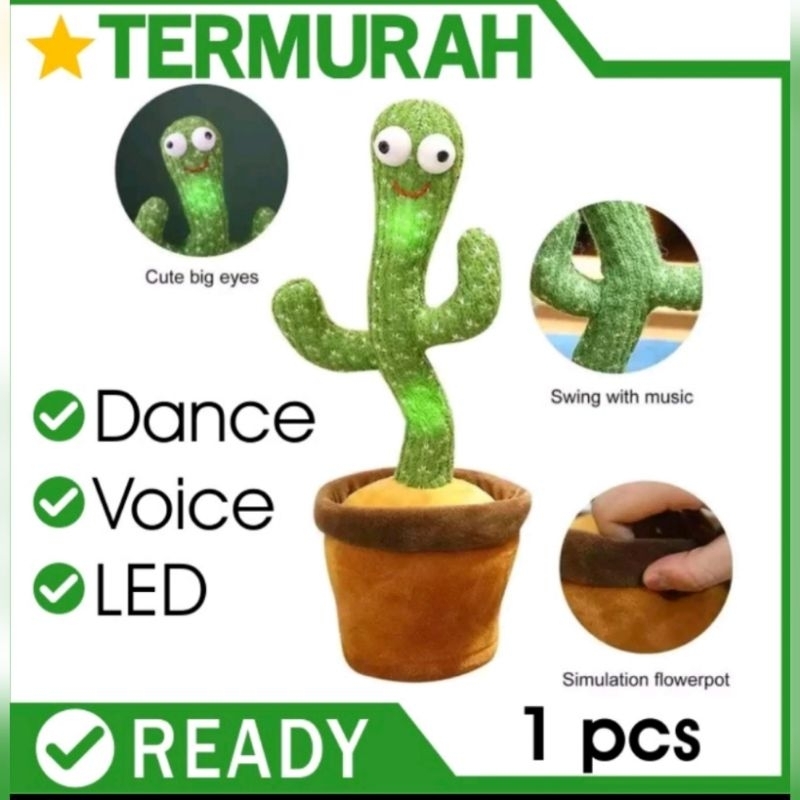Boneka Kaktus Goyang