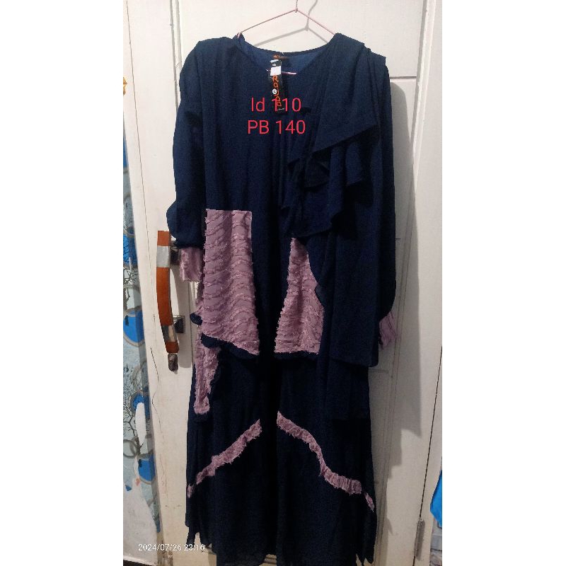 baju gamis set new