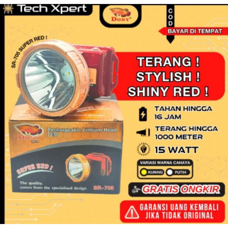 Senter Kepala Dony SR-705