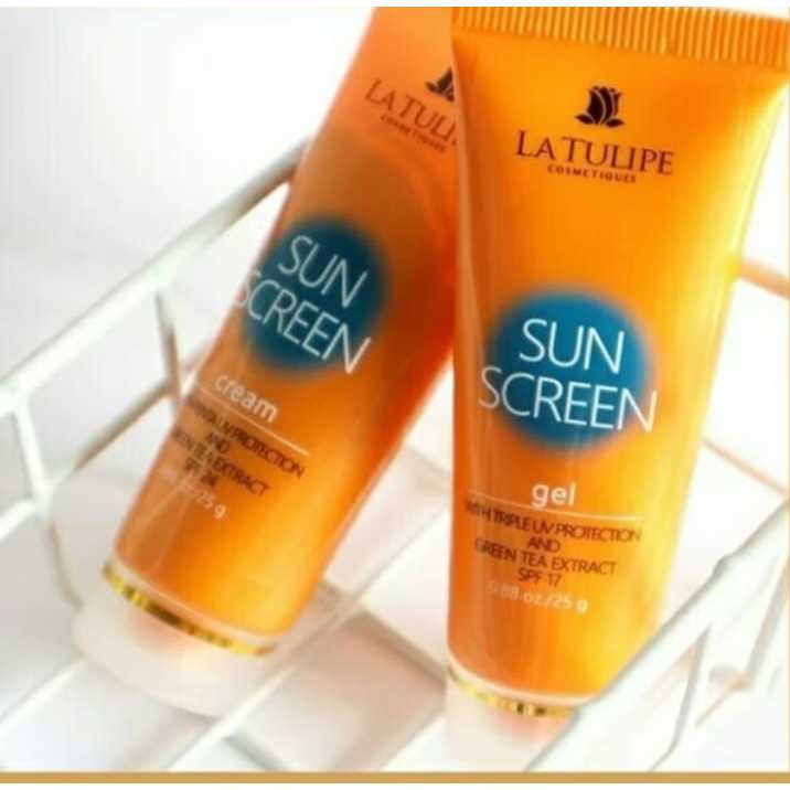 LA Tulipe Sunscreen Gel 25gr