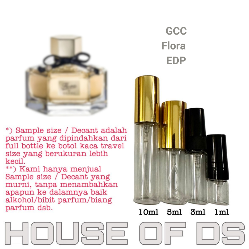 Decant GCC Flora EDP 2ml/3ml/5ml/10ml