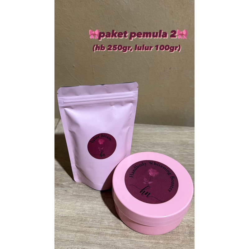 PAKETPEMULA2(Hb250gr)(Lulurhitam200gr)