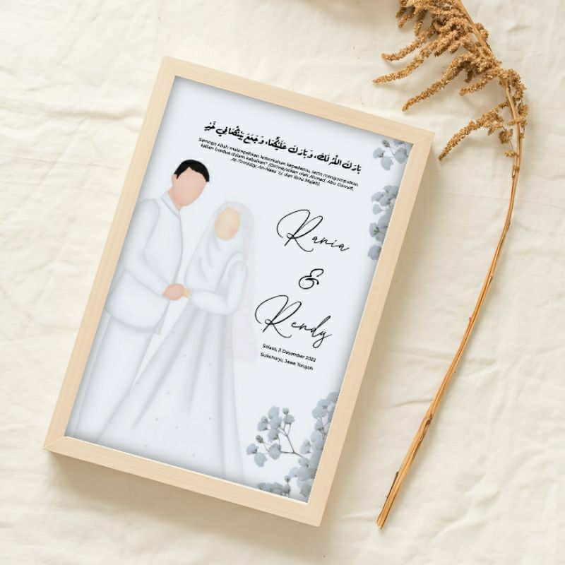 HADIAH PERNIKAHAN (Wedding Frame)