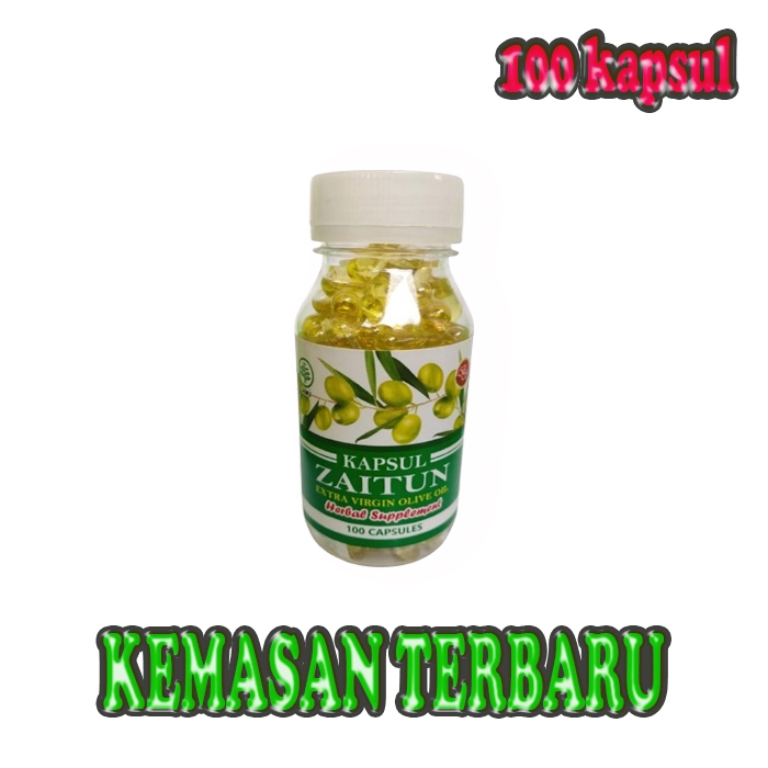 kapsul zaitun extra virgin  isi 100