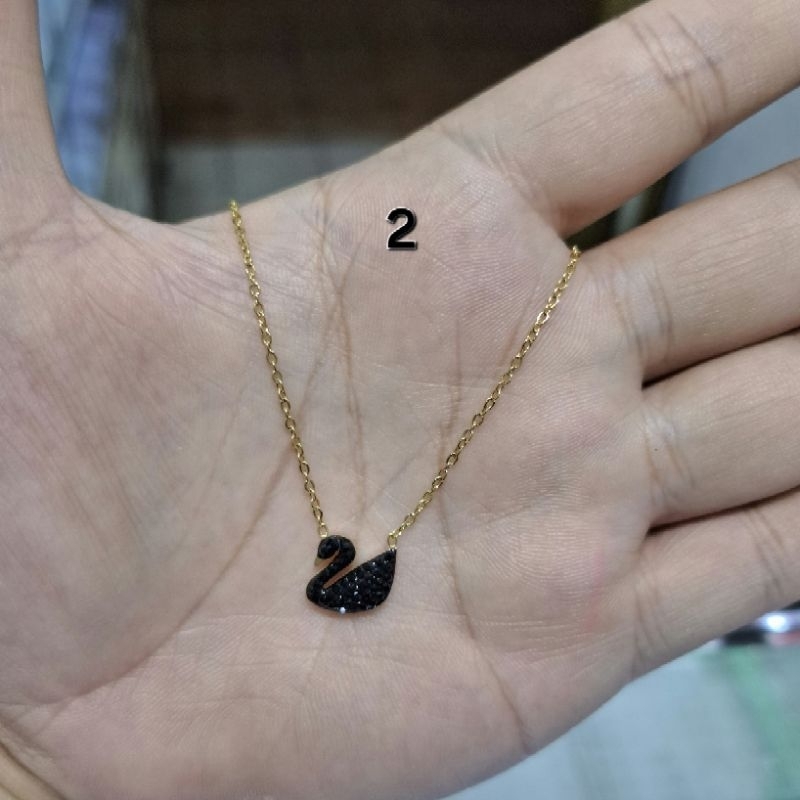 kalung liontin titanium new