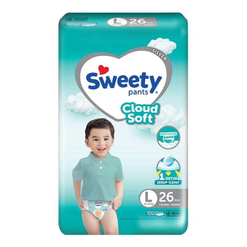 SWETY SILVER PANT L28