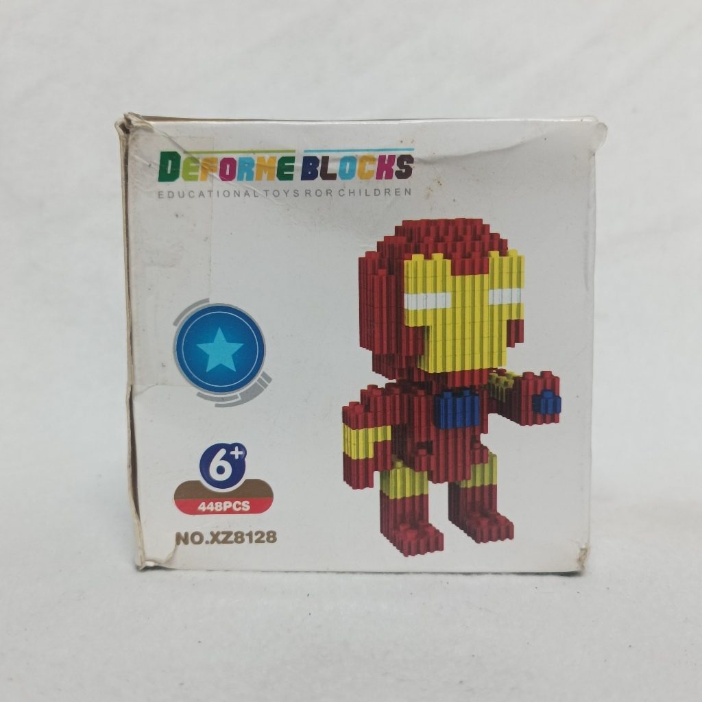 Block Building Deforme Block Iron Man