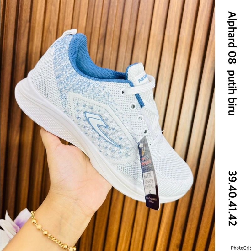 sepatu sneaker Alphard08 putih