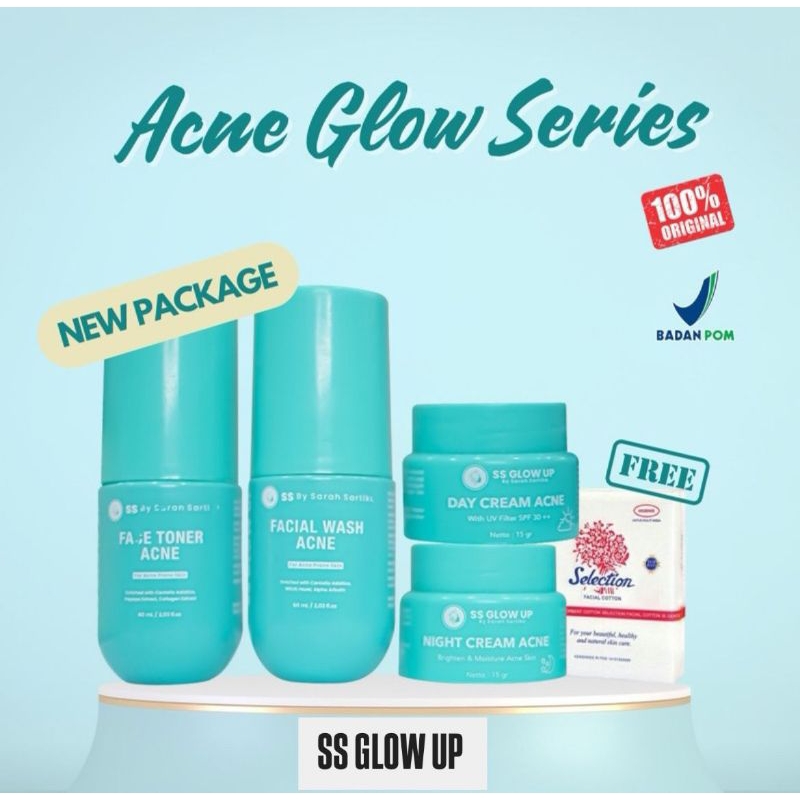 PAKET CREM ACNE (Muka Berjerawat)