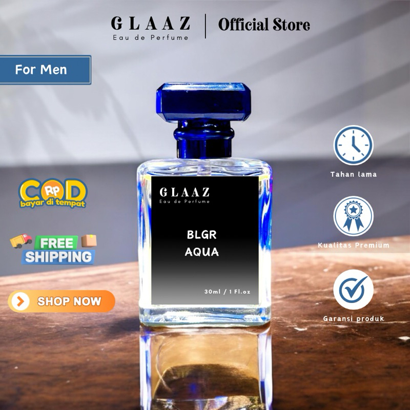 Glaaz Parfum - Blgr Aqua - Parfum Pria