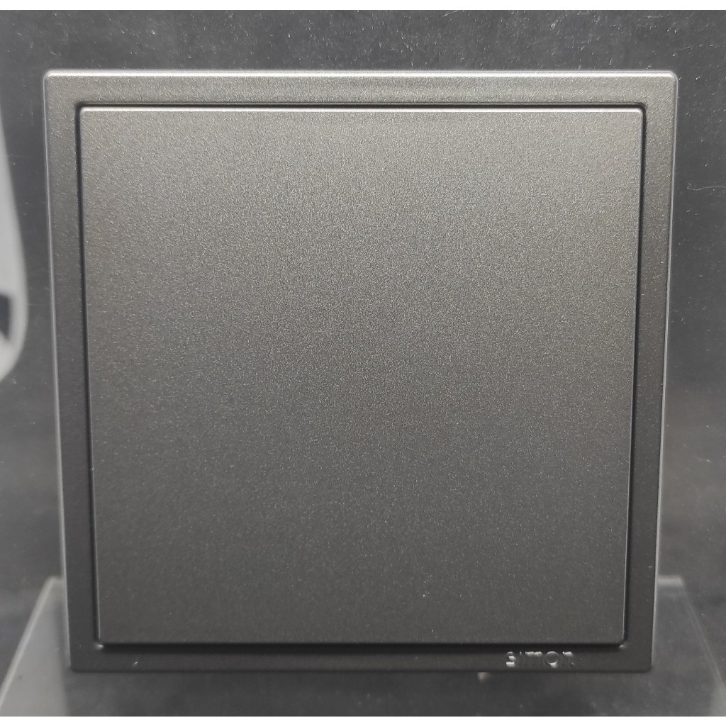 SIMON I7 GREY BLANK PLATE
