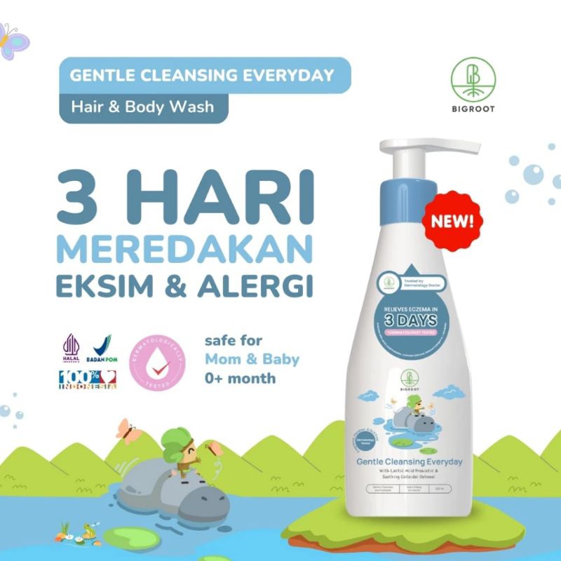 Bigroot Gentle Cleansing Everyday 200ml