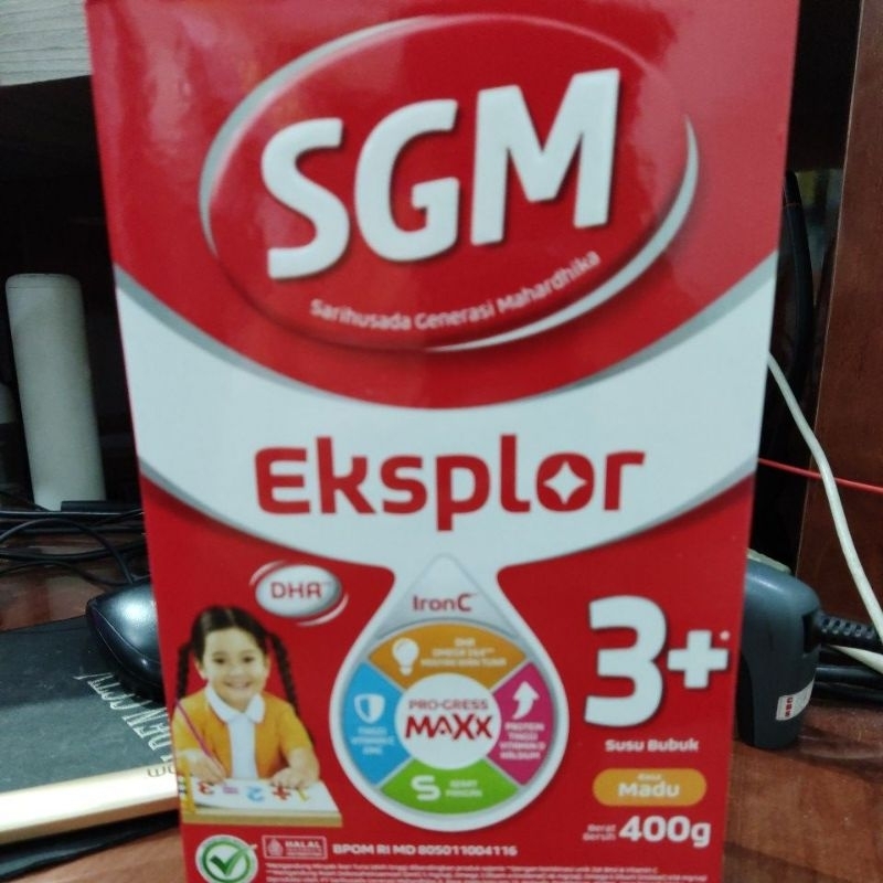 SGM EKSPLOR 3+ VANILA 400g