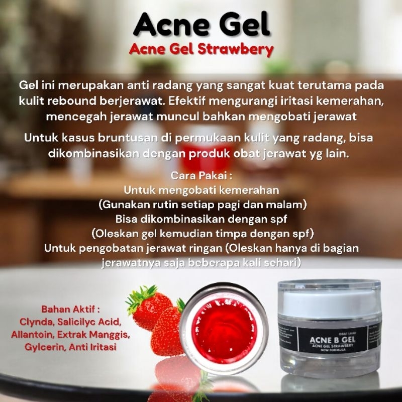 Acne Gel Strawberry
