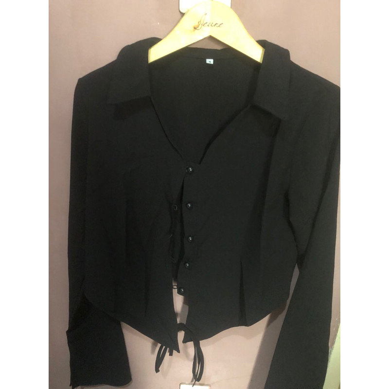 kemeja crop
