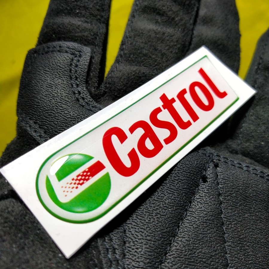 Stiker timbul castrol