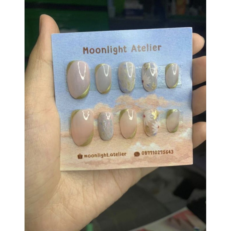 [MOONLIGHT] Custom Nailart/Press on EASY