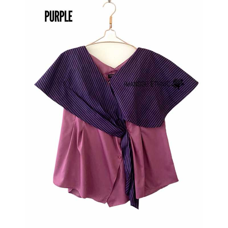 Blouse tenun lurik
