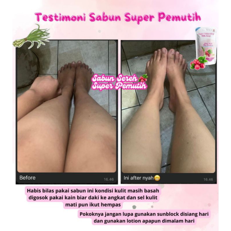 sabun sereh cranberry