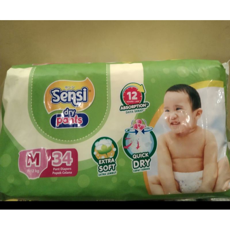 sensi diapers size m