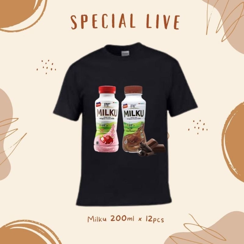 KAOS MILKU 12PCS