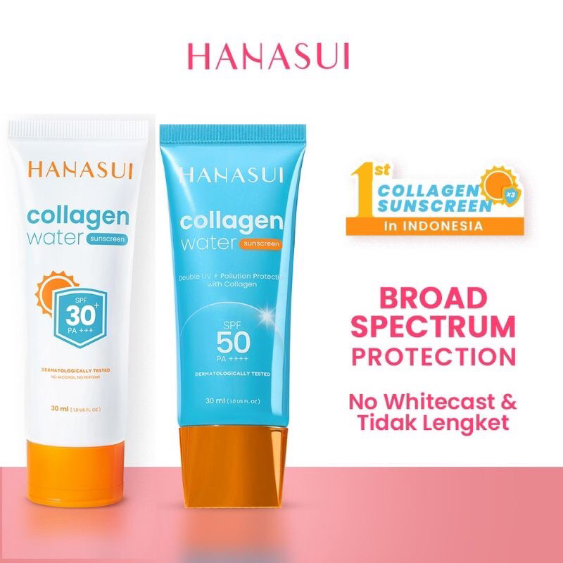 Hanasui Collagen Water sunscreen