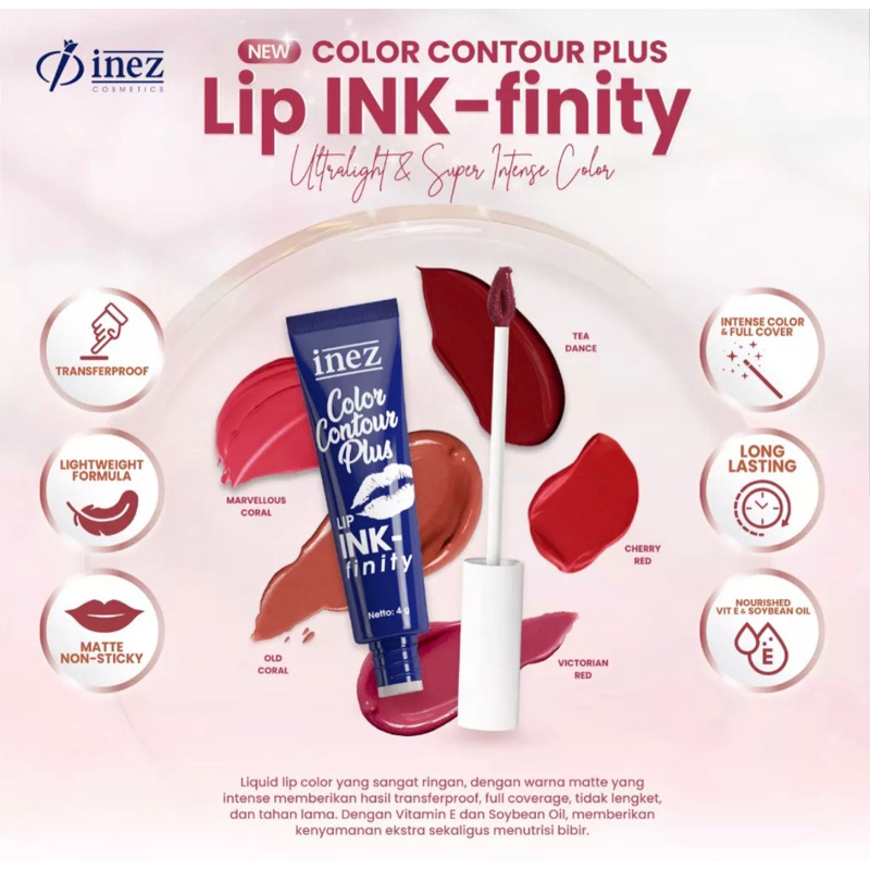 INEZ LIP INK FINITY 4gr