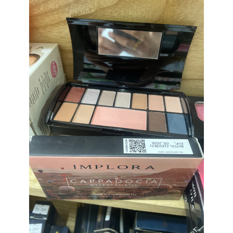 implora make up palette cappadocia eye shadow