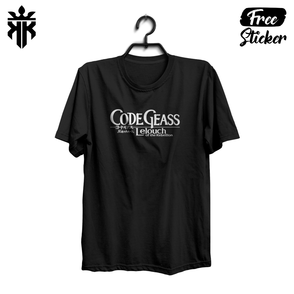 Kaos Logo Anime Code Geass