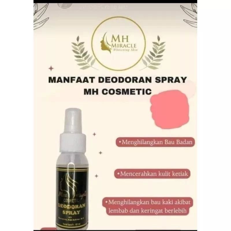 deodorant spray MH COSMETIC