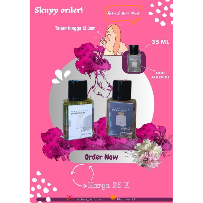 parfum Refill 35ml harga 6 botol