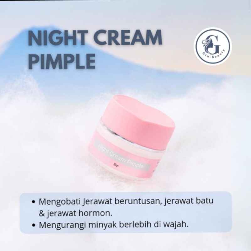 Night cream PIMPLE