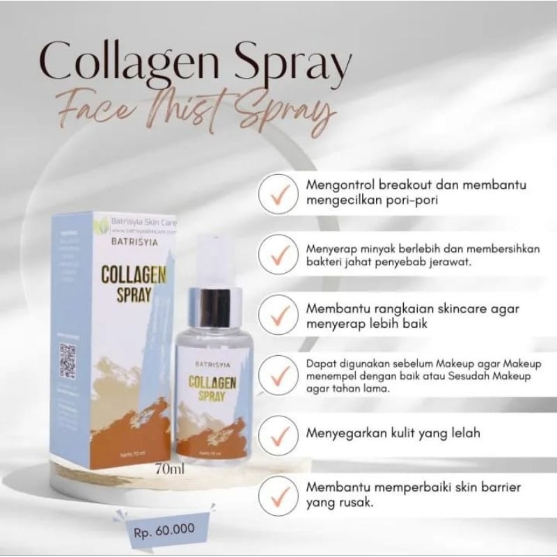 collagen spray batrisyia