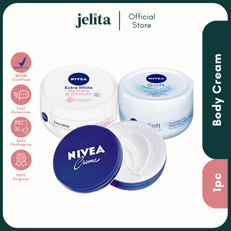 Jelita Cosmetics - Nivea Soft Creme