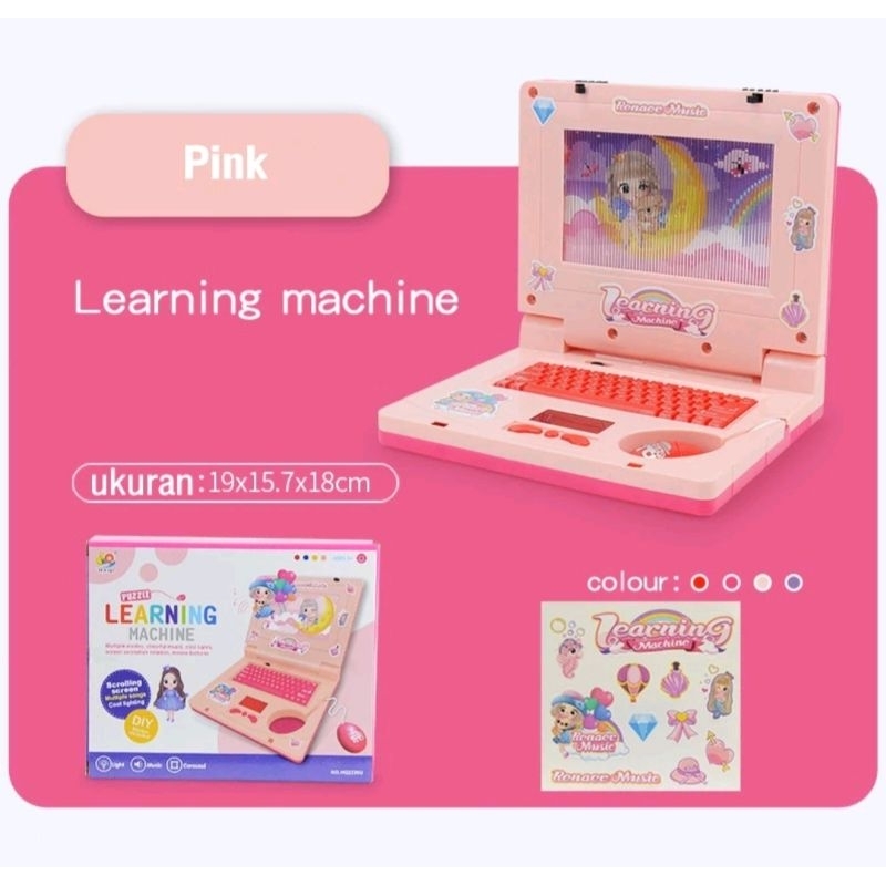 [READY]✅ Mainan Laptop Anak Learning Machine Mainan Edukasi