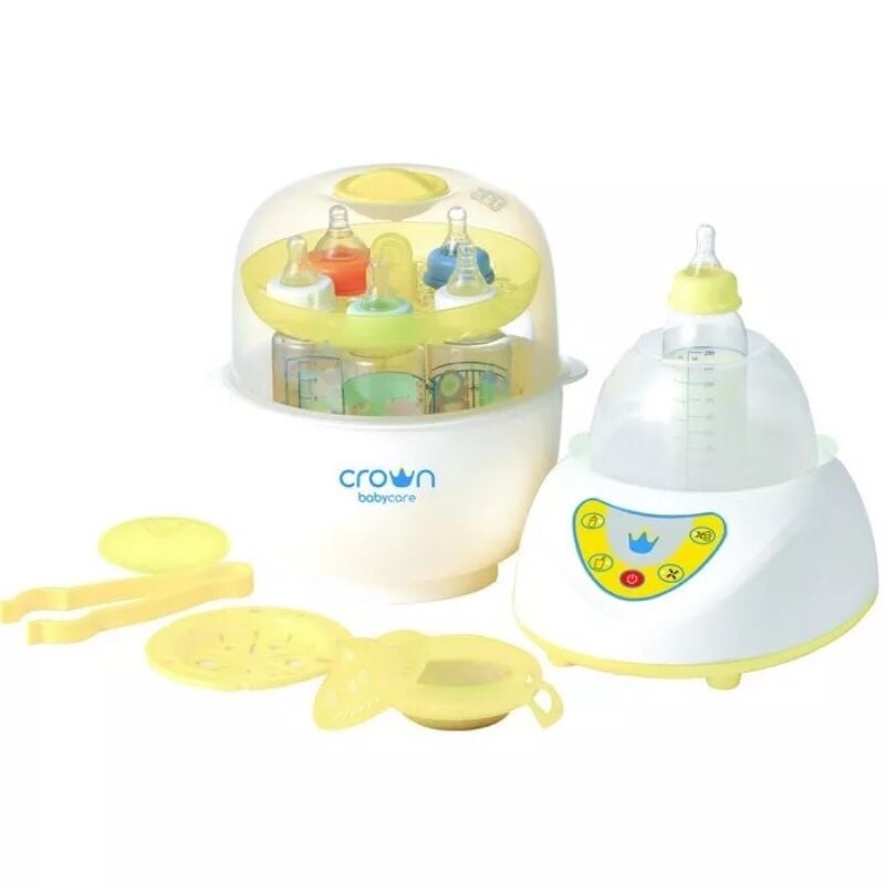 CROWN easyDRY Digital 6 Bottles Multi Steaming Centre CR1088