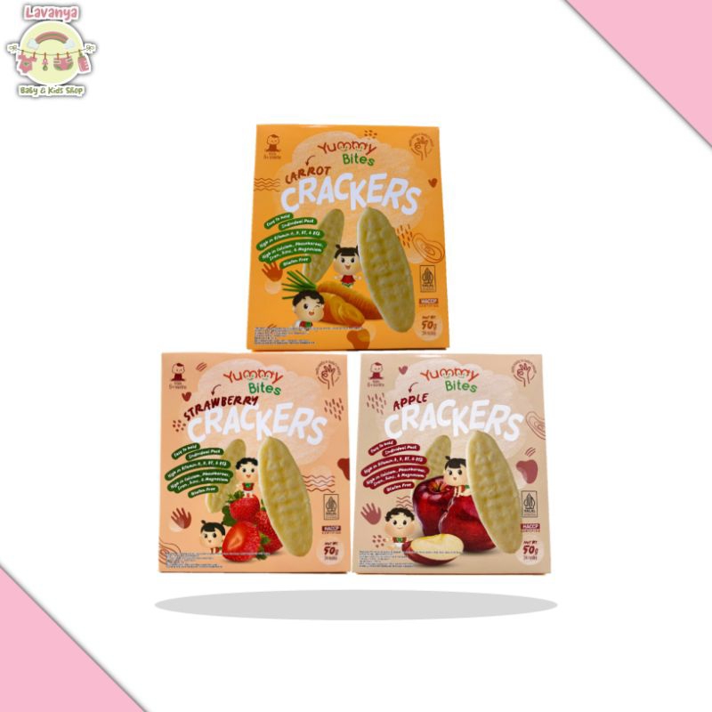 Yummy Cracker Bites 50gr
