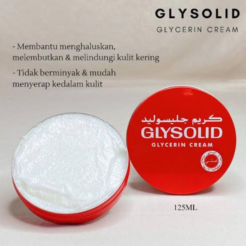 GLYSOLID CREAM 125ml Made In Germany BPOM