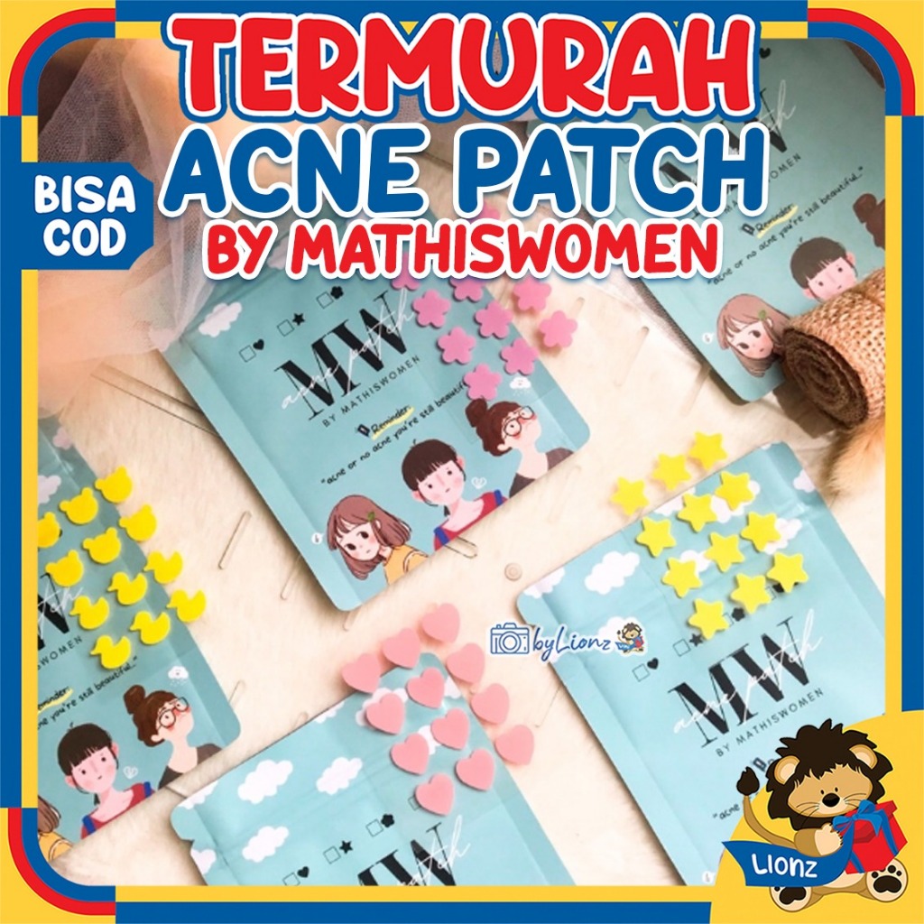 Acne Patch Motif Lucu by Mathiswomen