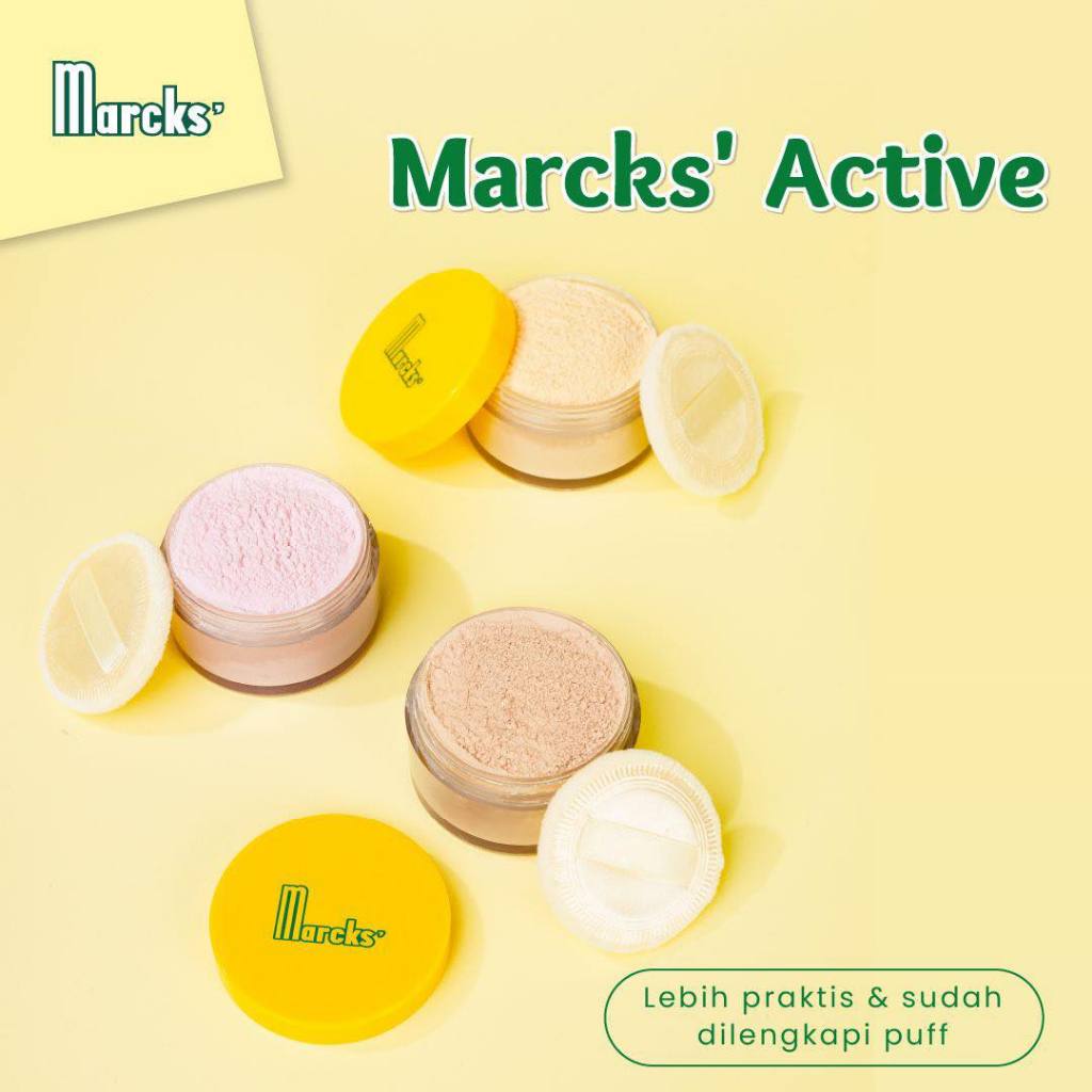 Marcks Active Bedak 20g - Bedak Tabur