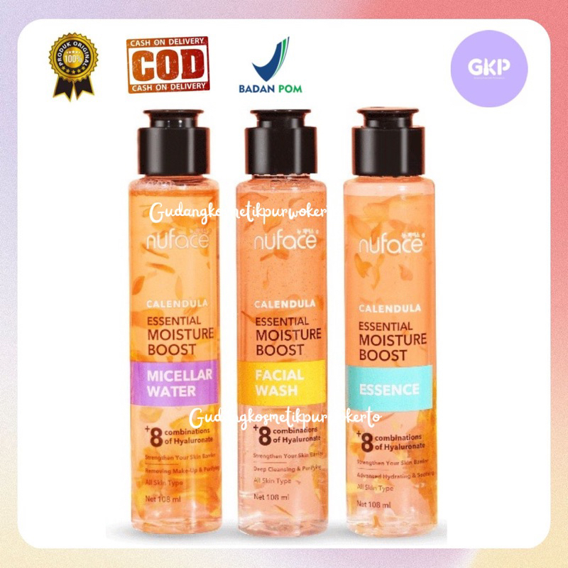 Nuface Calendula Essential Moisture Boost Skin Barrier